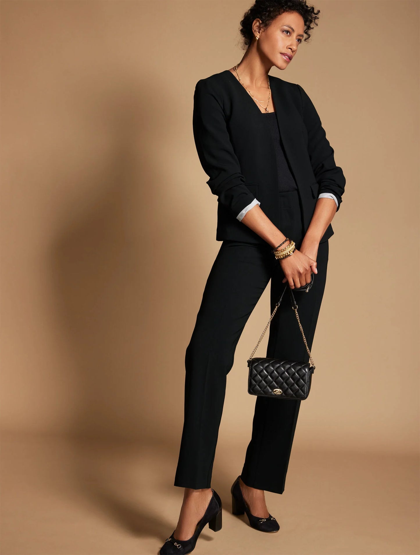 Easy Travel Open Front Jacket