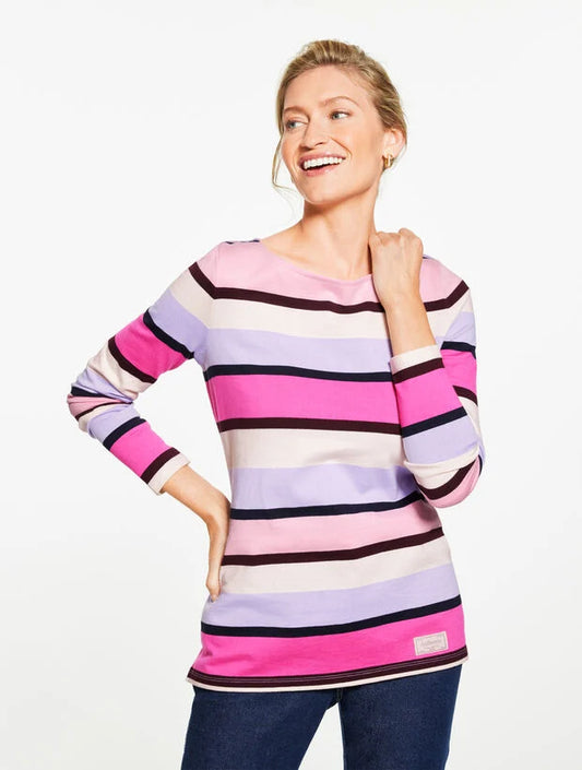 Authentic Talbots Tee - Icicle Stripe