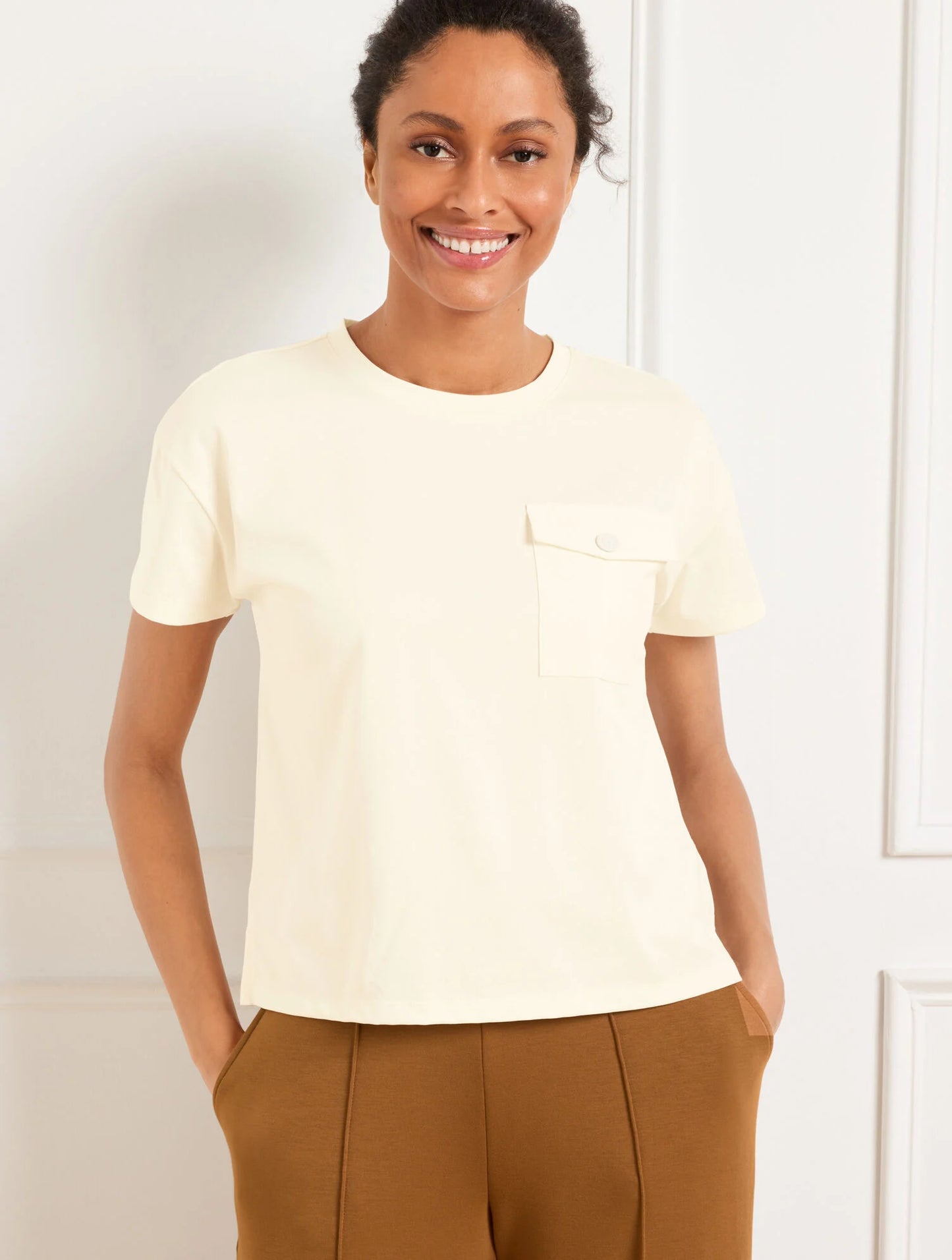 Luxe Jersey Pocket Tee