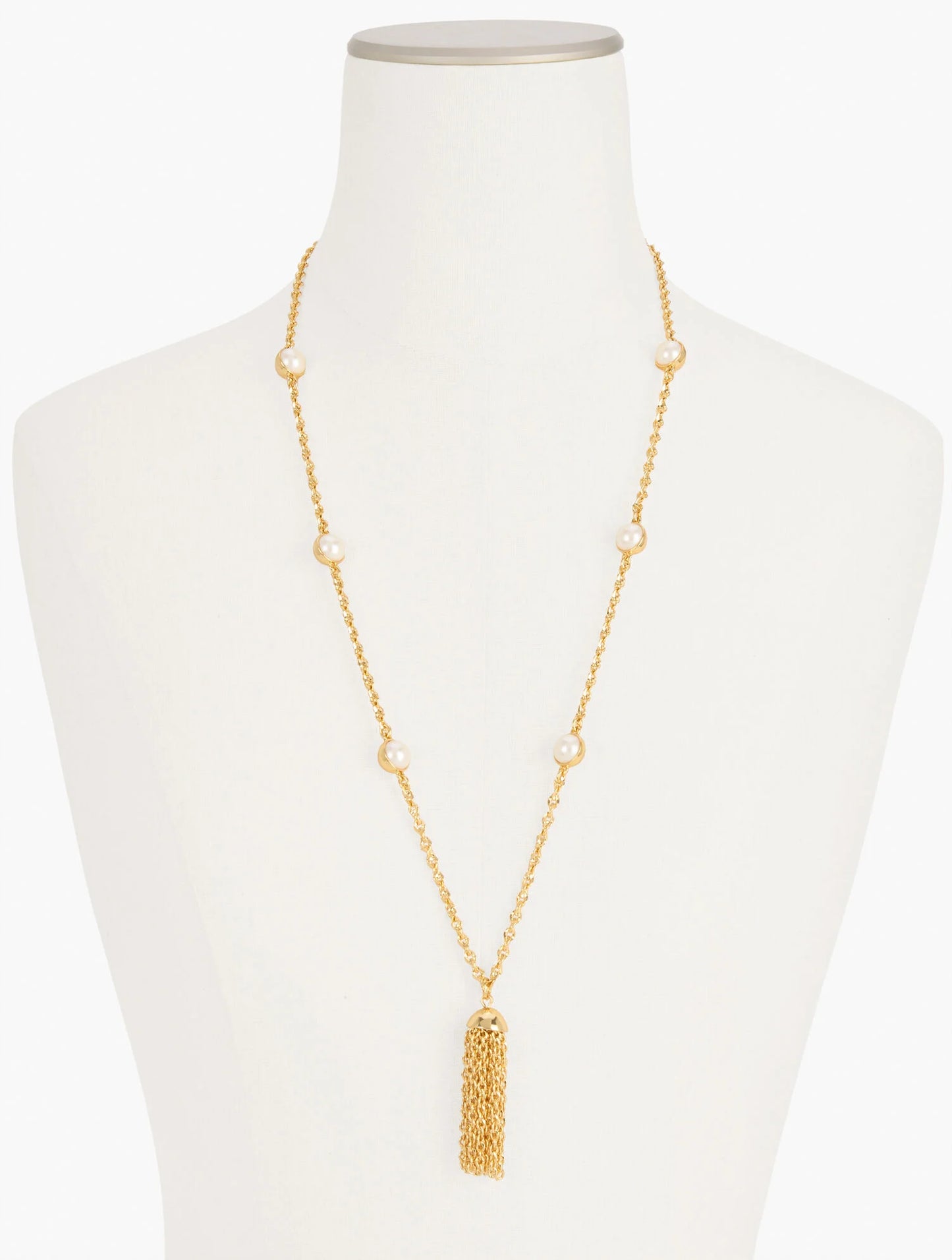 Pearl Station Necklace