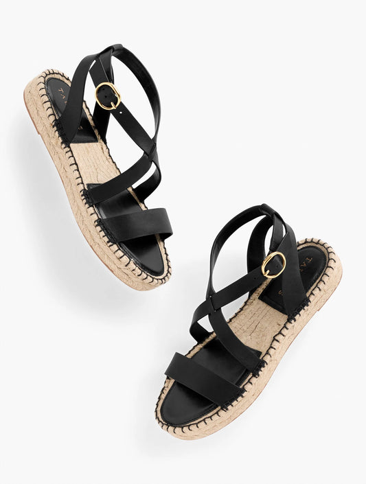 Hester Nappa Espadrille Sandals