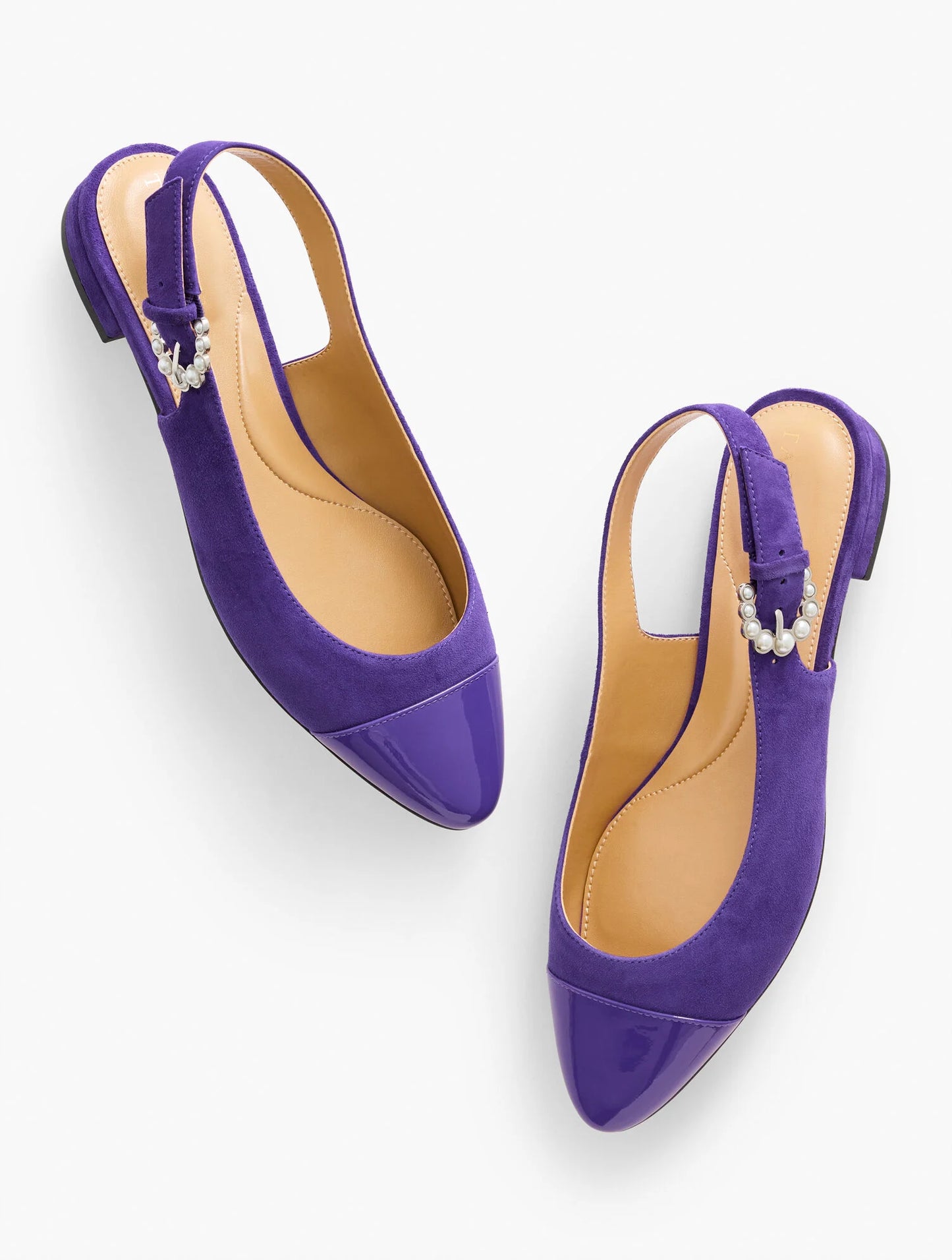 Edison Suede Slingback Flats