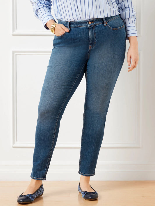 Slim Ankle Jeans - Charlie Wash - Curvy Fit