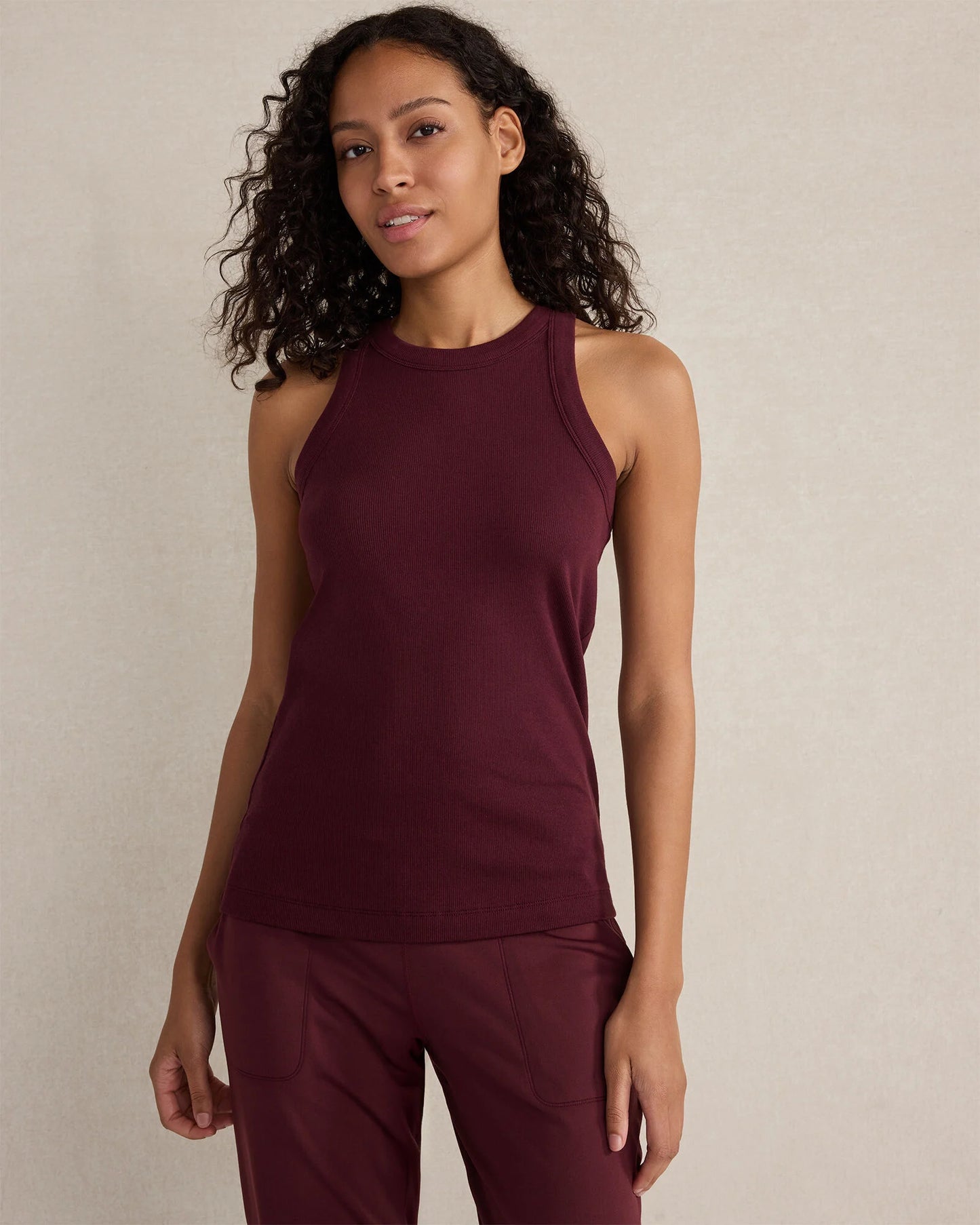Essential Organic Cotton Racerback Tank