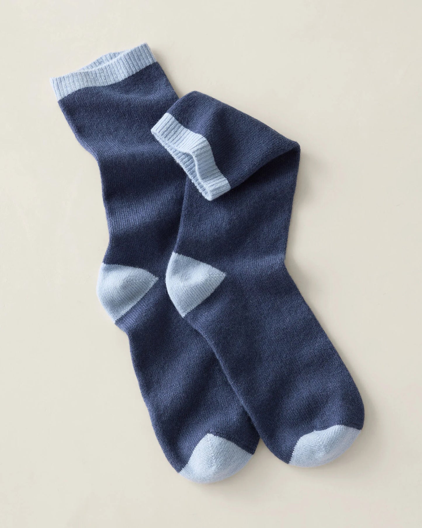 Cashmere Colorblock Socks