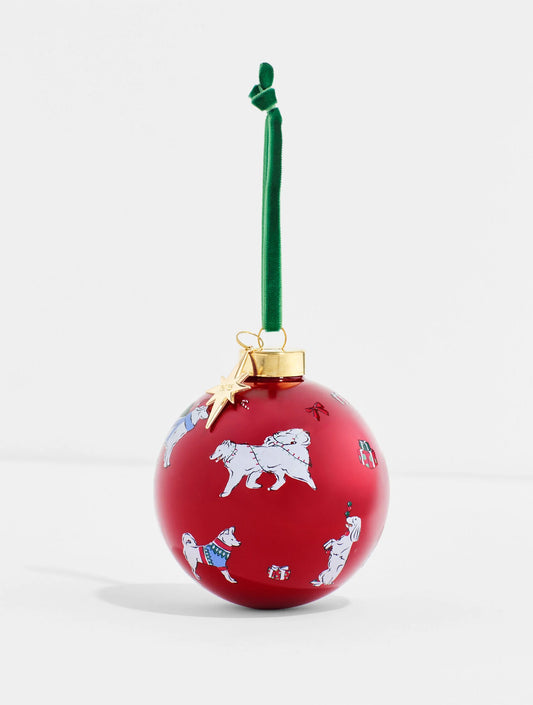 Christmas Dog Ornament