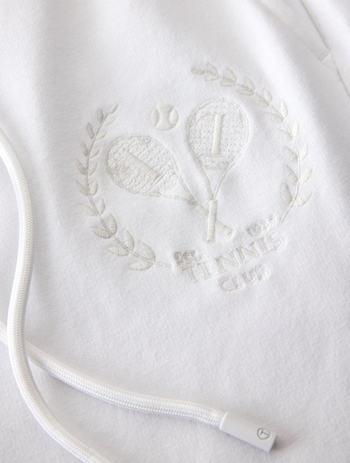 Modal French Terry Classic Embroidered Crest Joggers