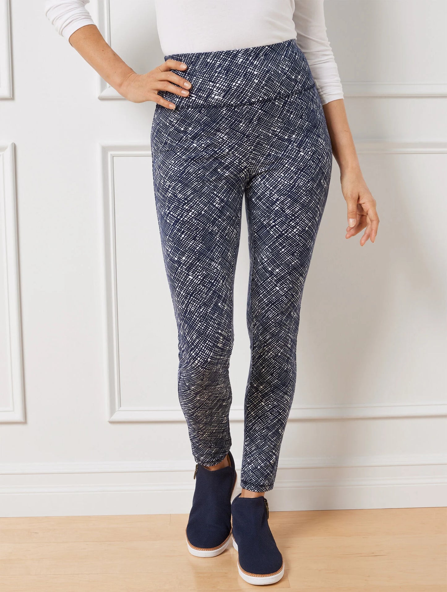 Everyday Stretch Leggings - Bias Texture