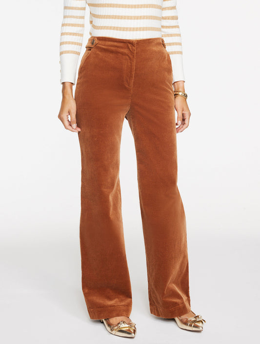 Wide Leg Corduroy Pants