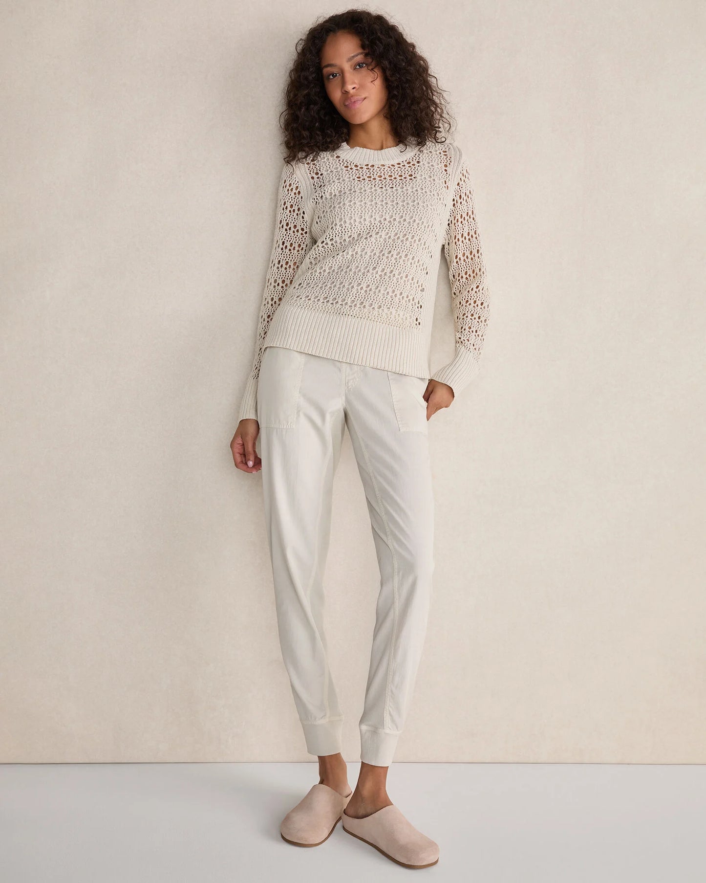 The Effortless Twill Jogger