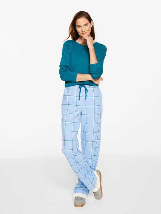 Cotton Sleep Set - Cozy Plaid