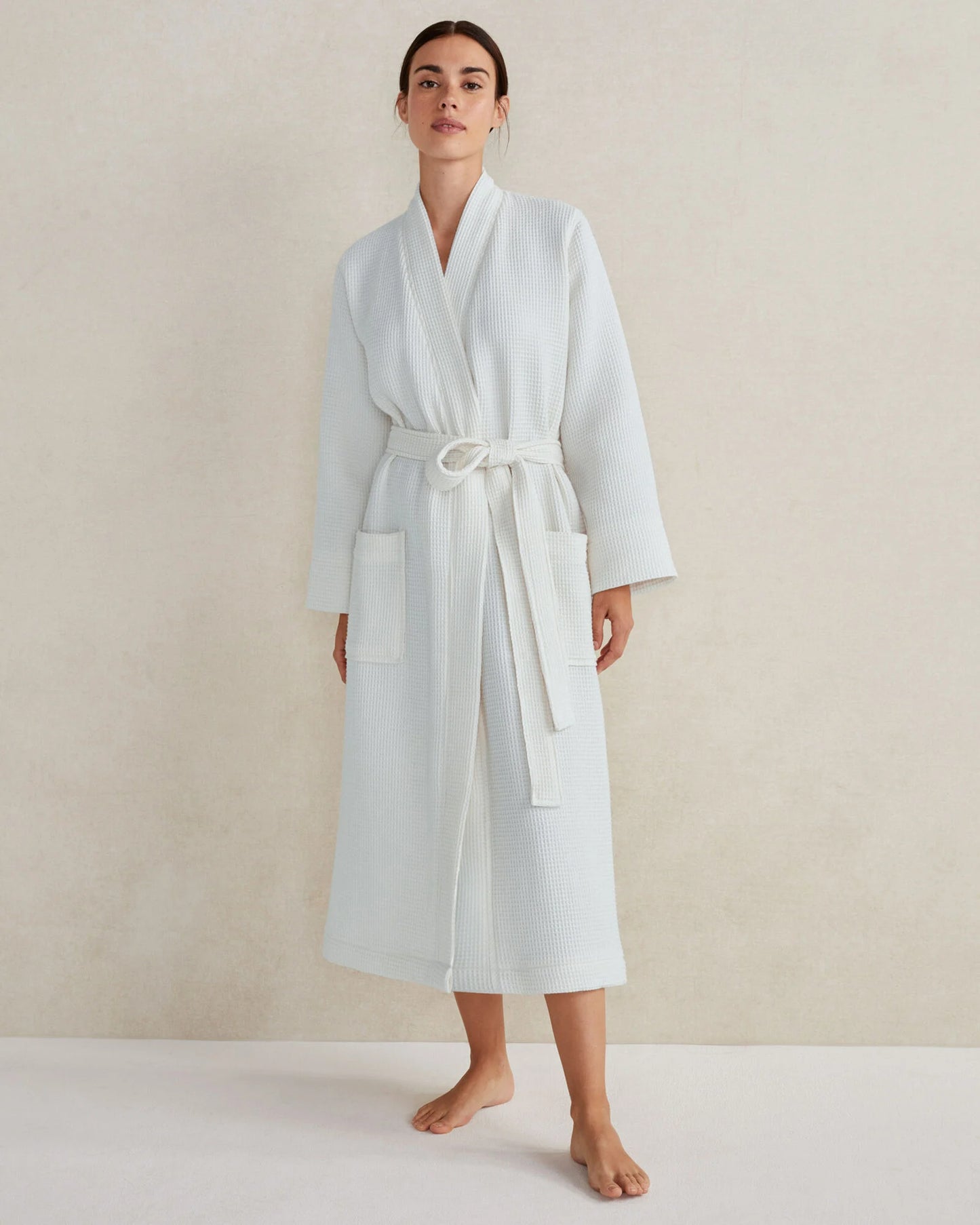Organic Cotton Waffle Robe