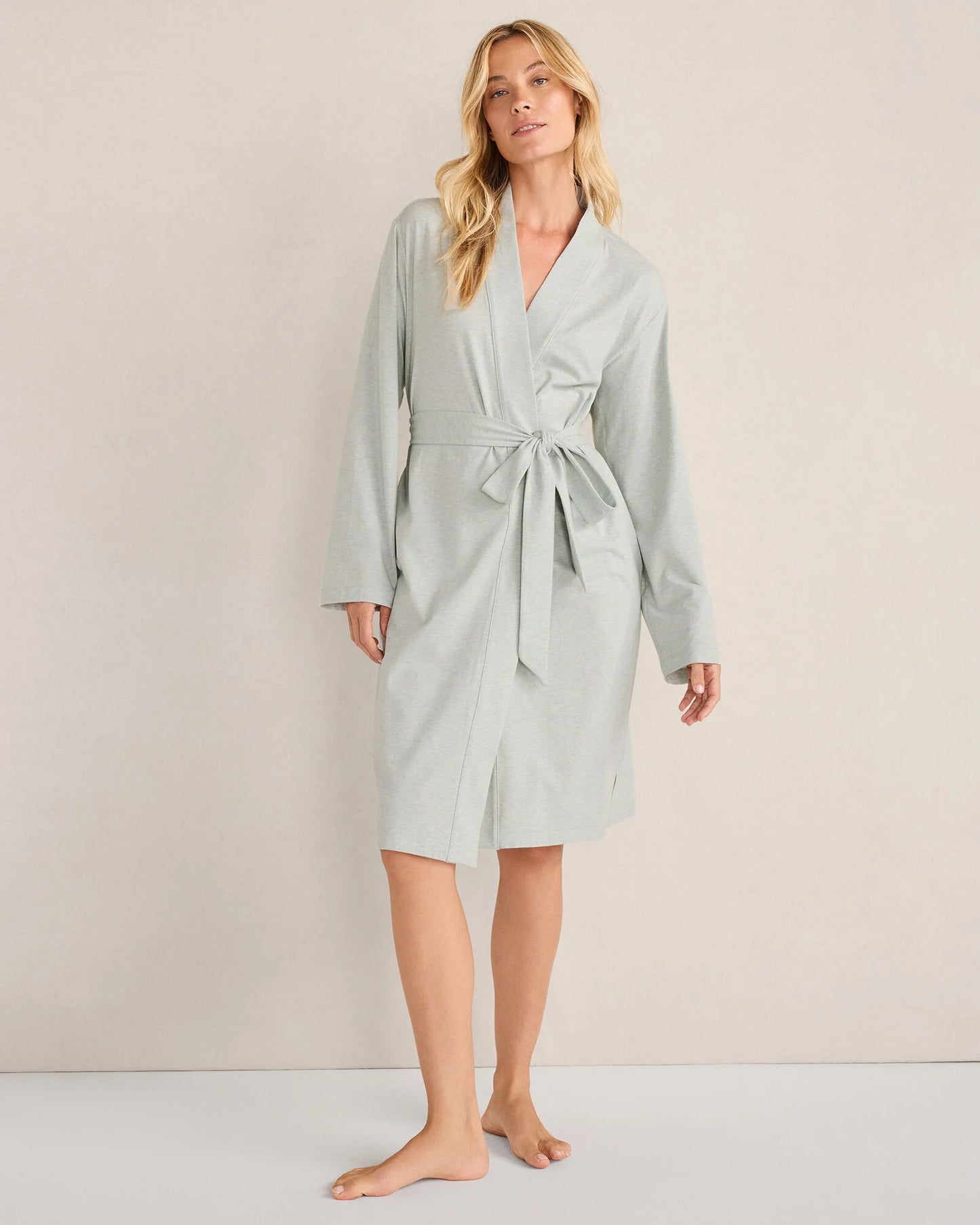 Organic Cotton Jersey Robe