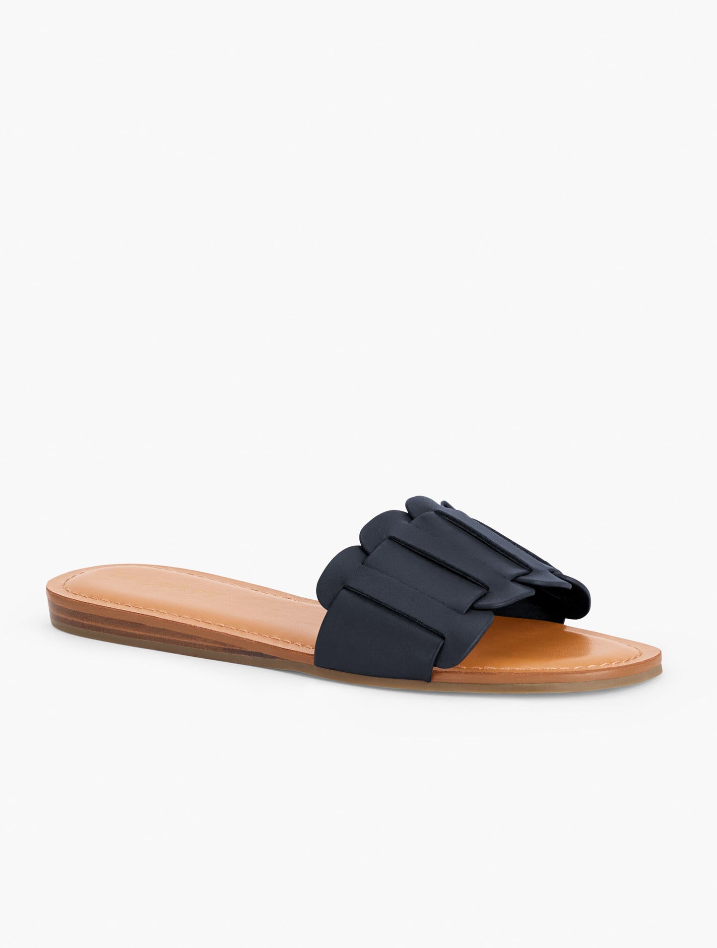 Kaia Vachetta Demi Wedge Slides