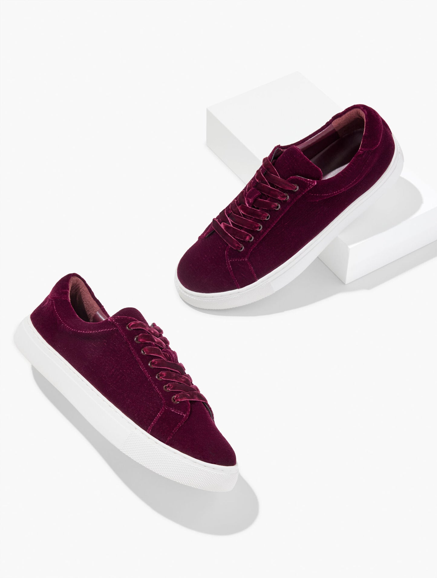Aubrey Velvet Sneakers