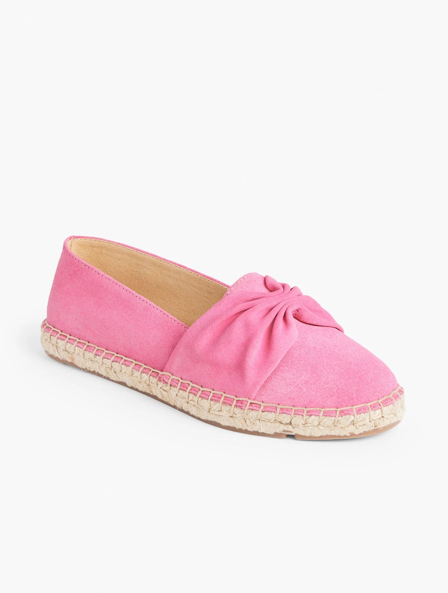 Izzy Cinched Suede Espadrilles
