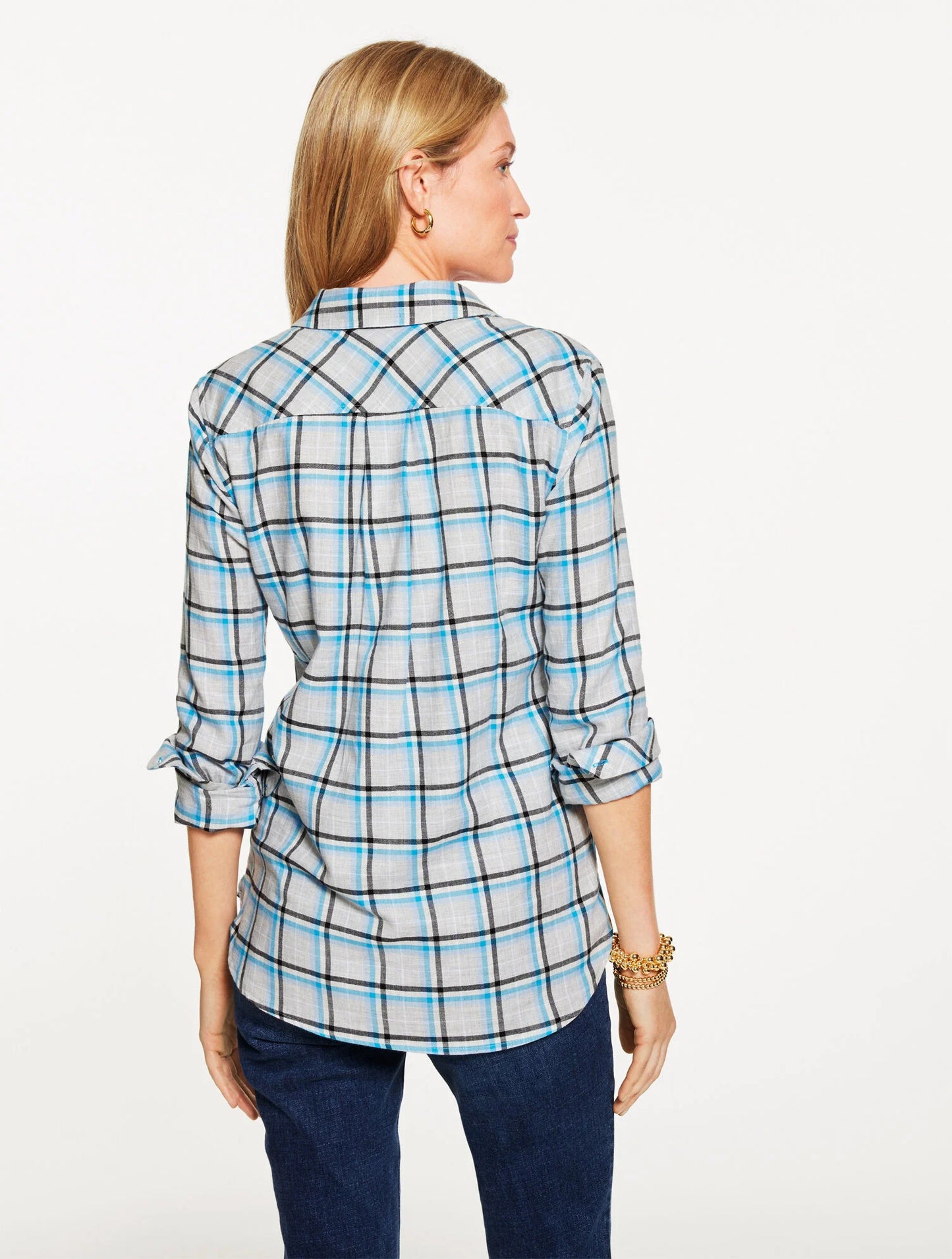 Flannel Modern Classic Shirt - Merry Plaid