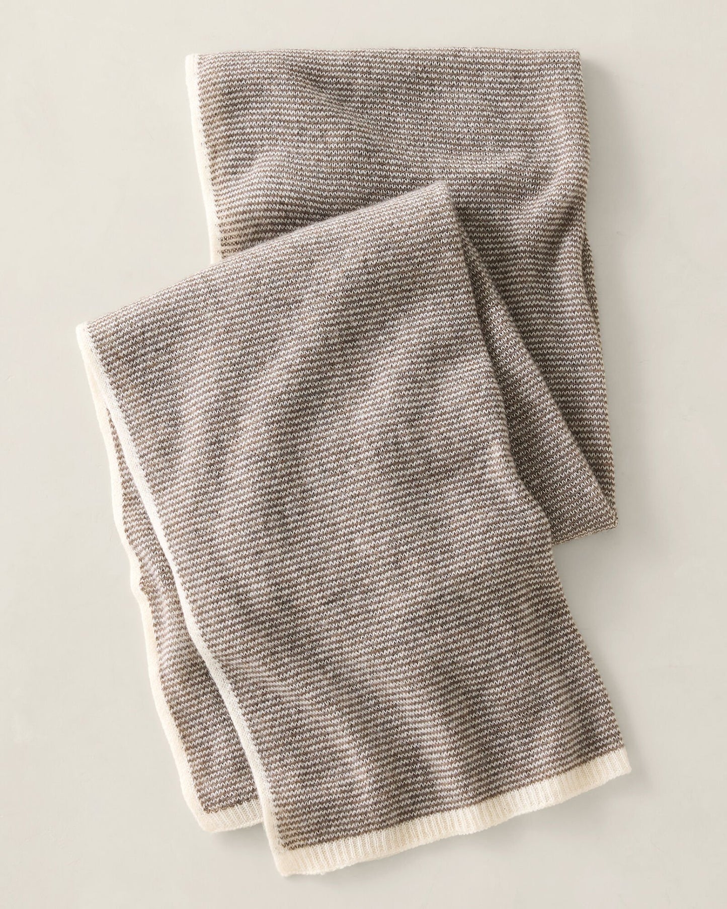 Featherweight Cashmere Striped Scarf