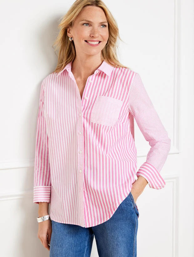 Modern Classic Shirt - Mixed Stripe