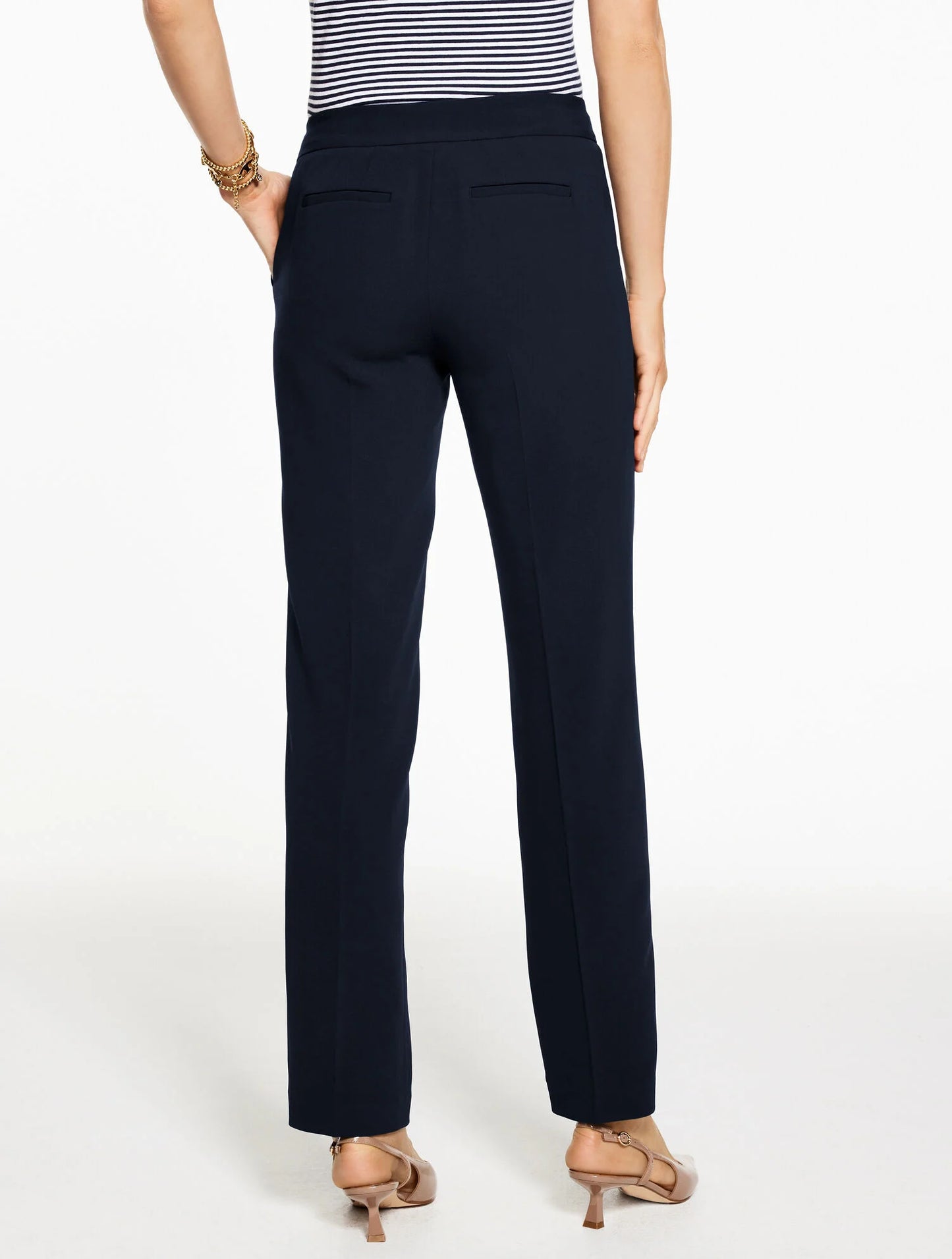 Easy Travel Straight Leg Pants