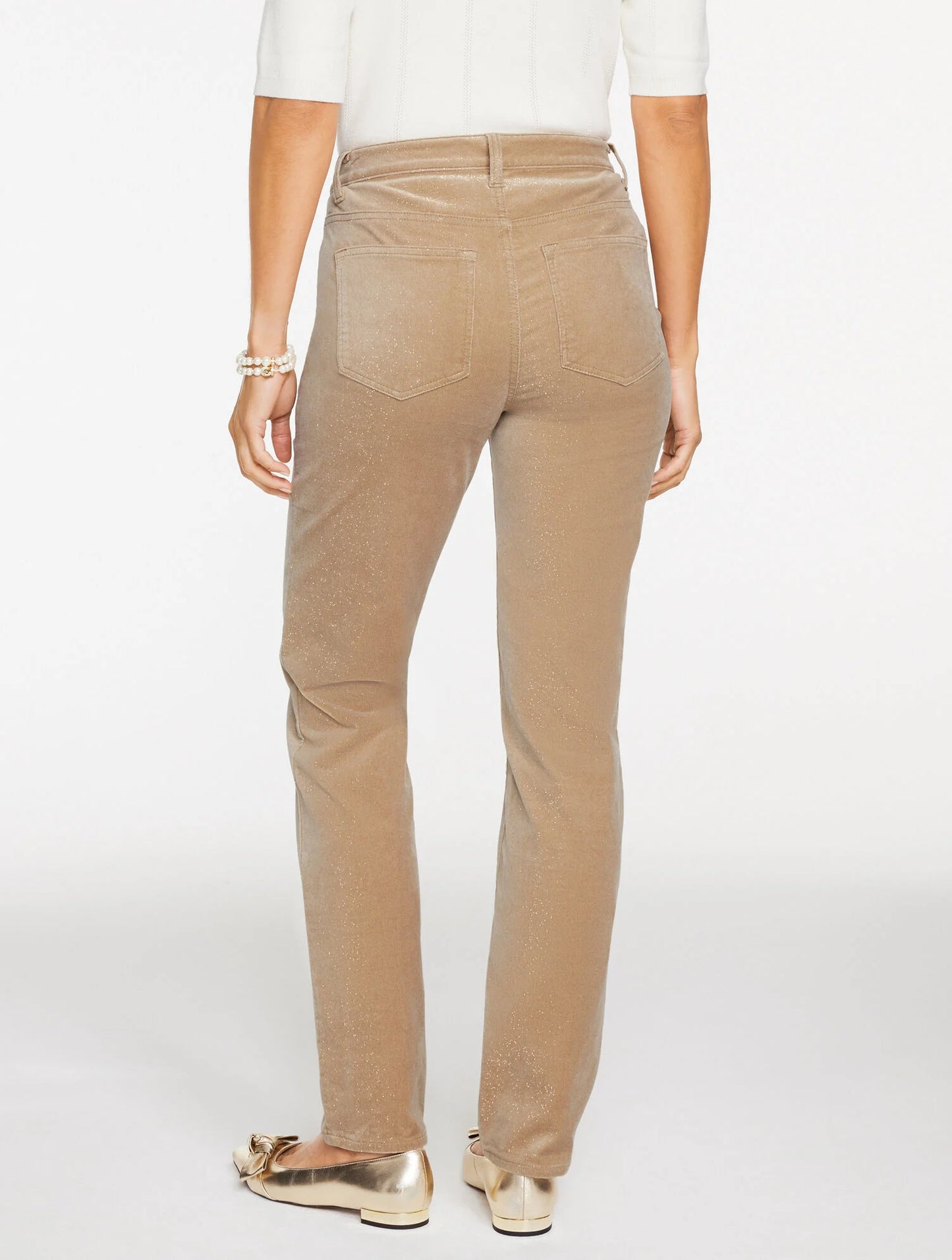 Straight Leg Corduroy Pants