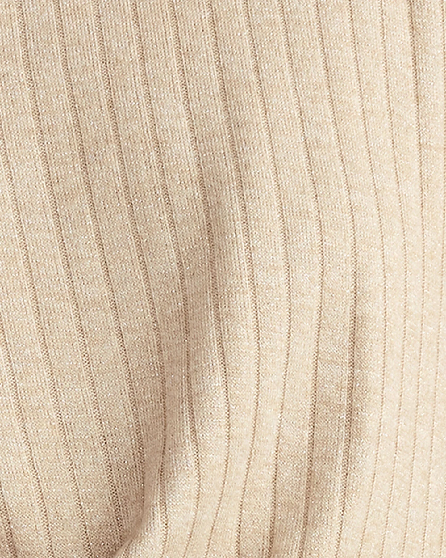 Lurex Rib Knit Maxi Skirt