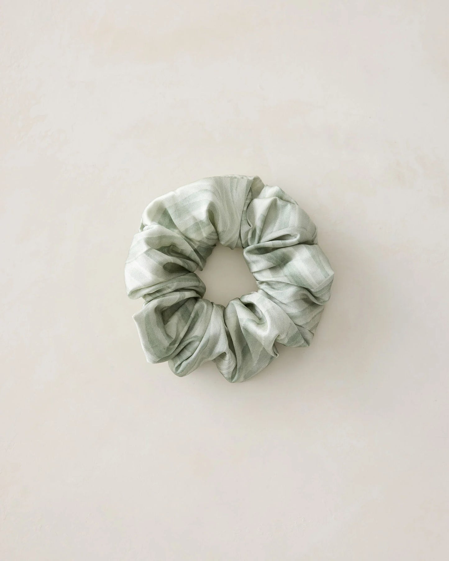 Washable Silk Watercolor Scrunchie