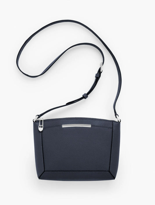 Darcy Pebble Leather Crossbody Bag