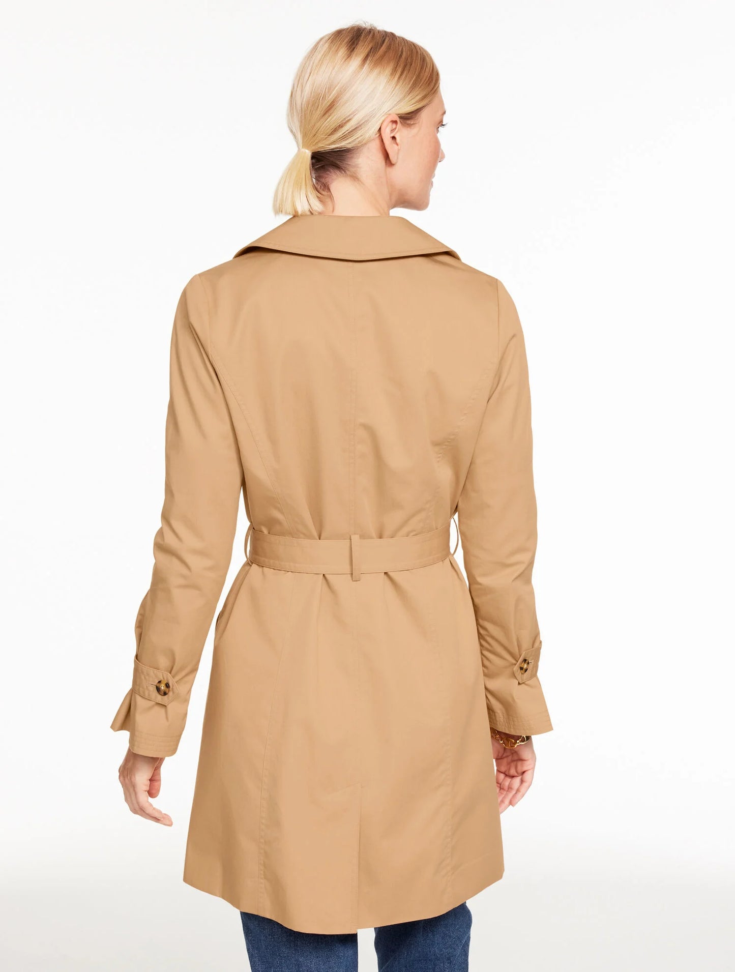 Drapey Trench Coat