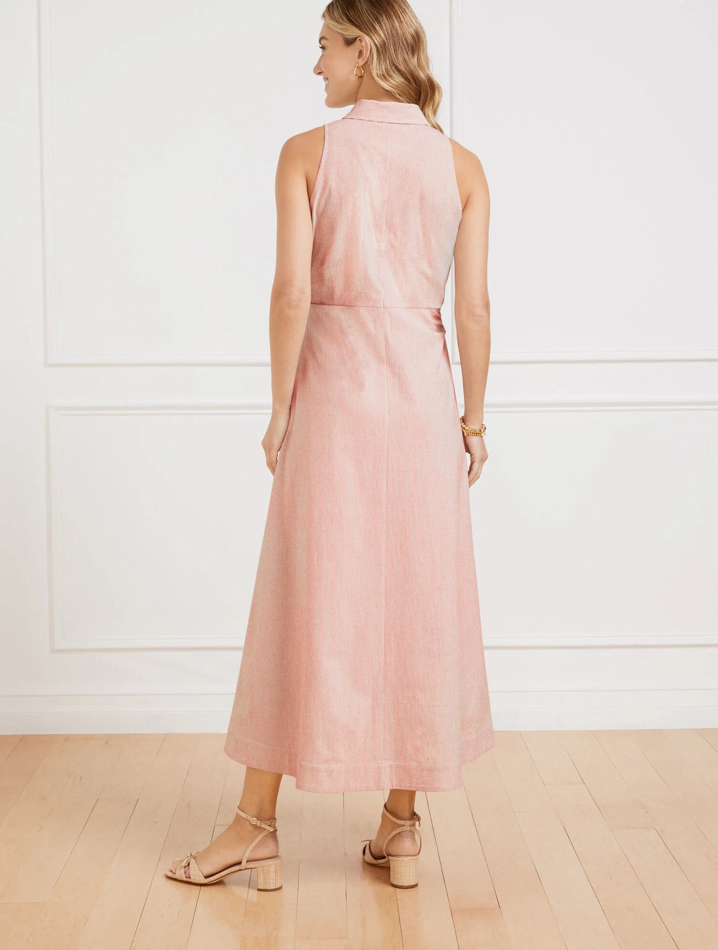 Seersucker Shirtdress