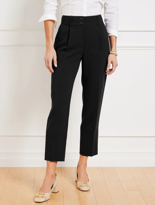 Easy Travel Tapered Ankle Pants