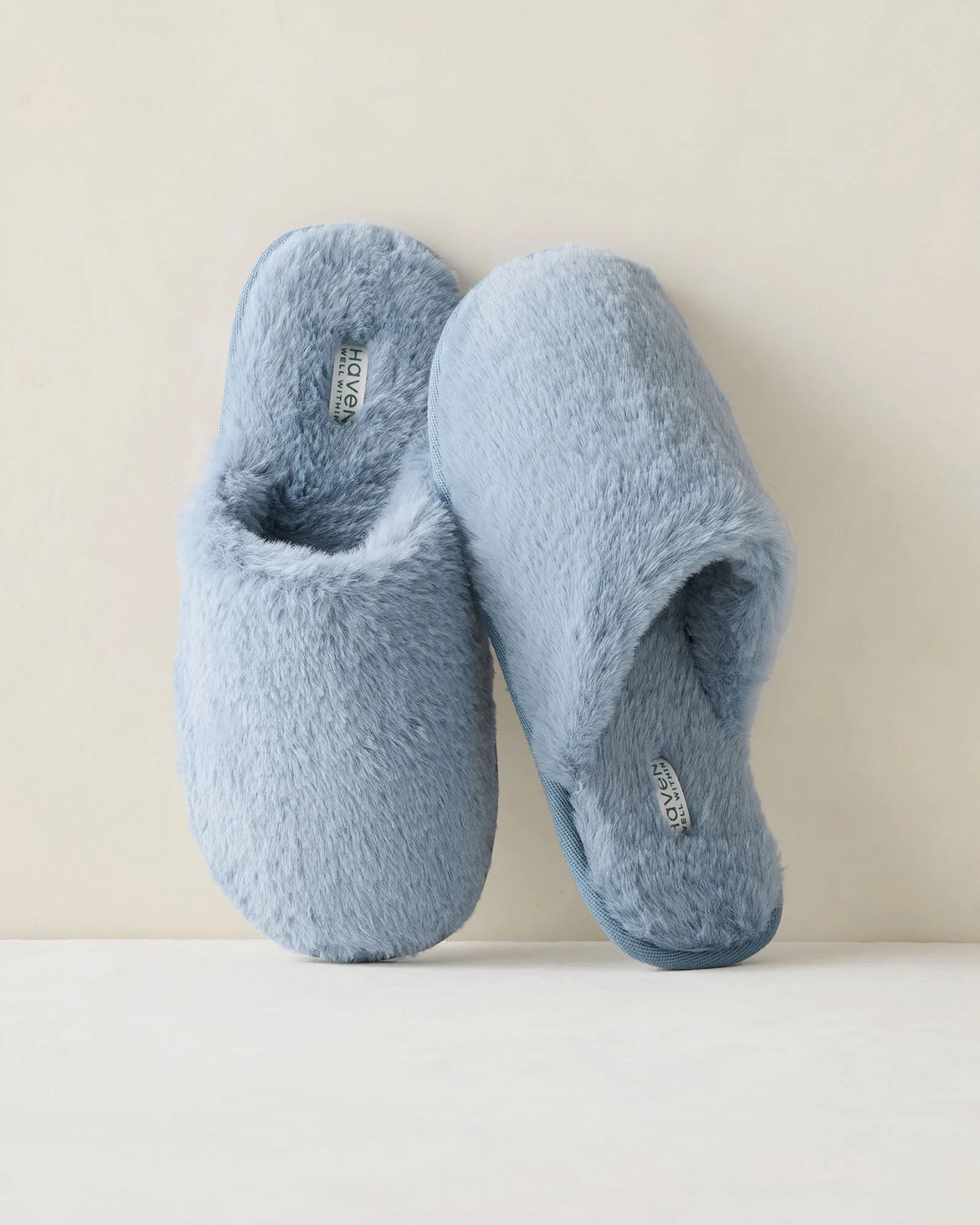 Faux Fur Spa Slippers