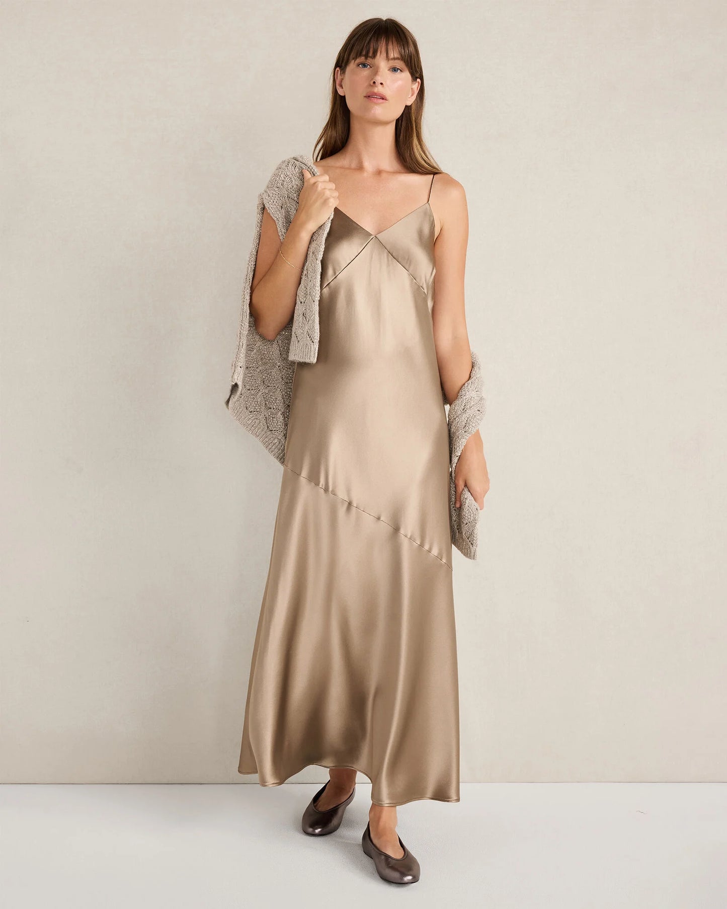 Luxe Silk Slip Dress