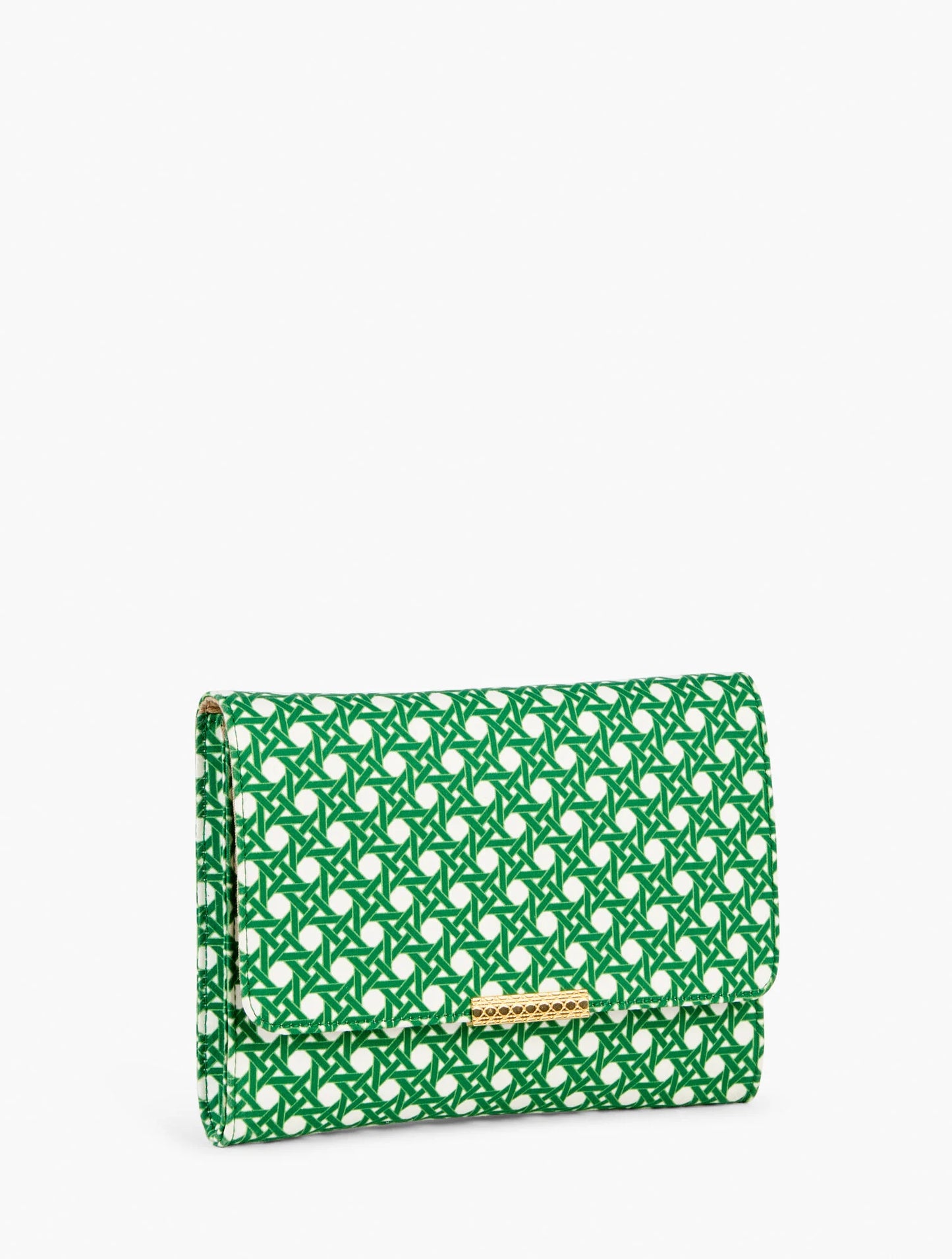 Intricate Dots Sateen Clutch