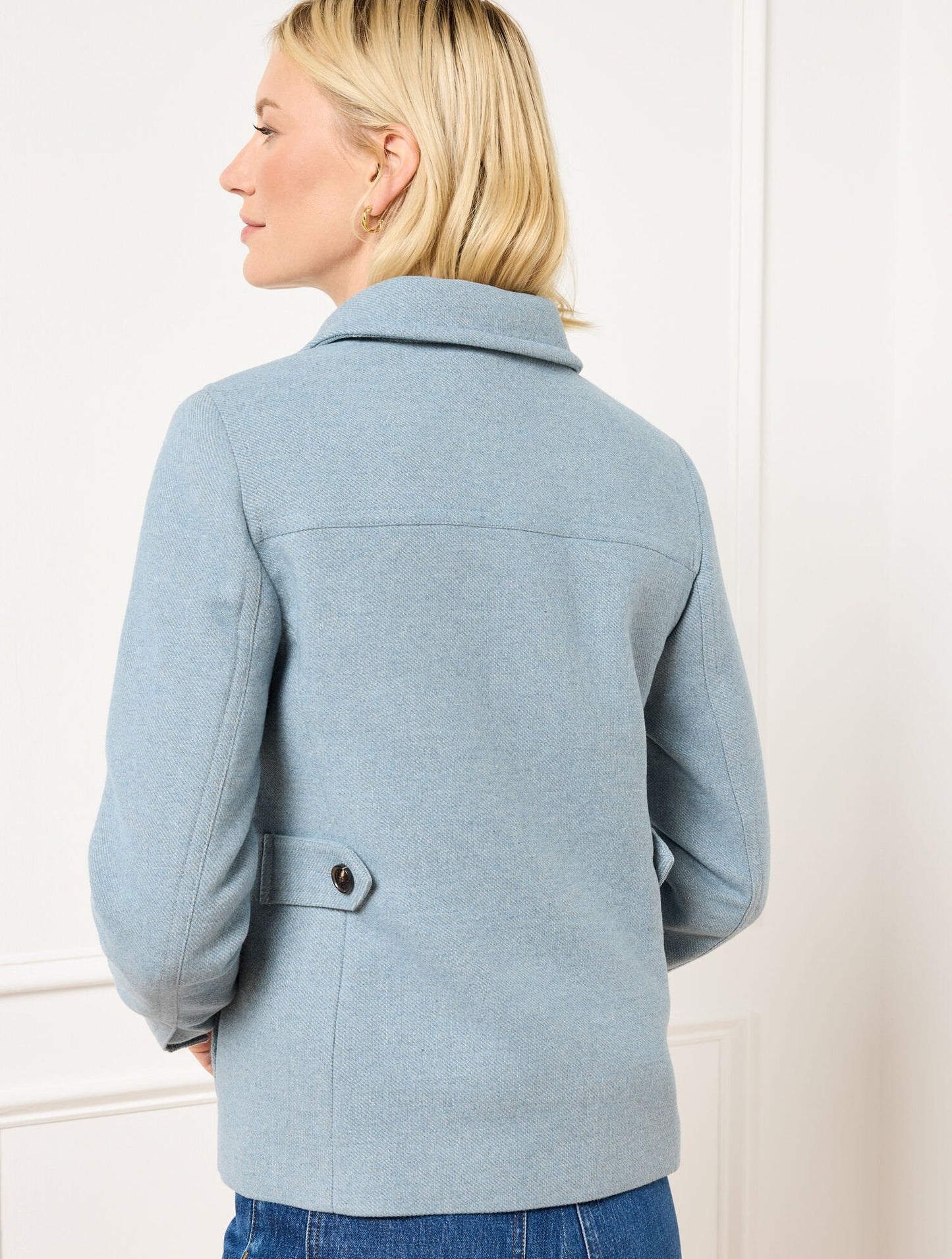 Brushed Twill Shirt Jacket