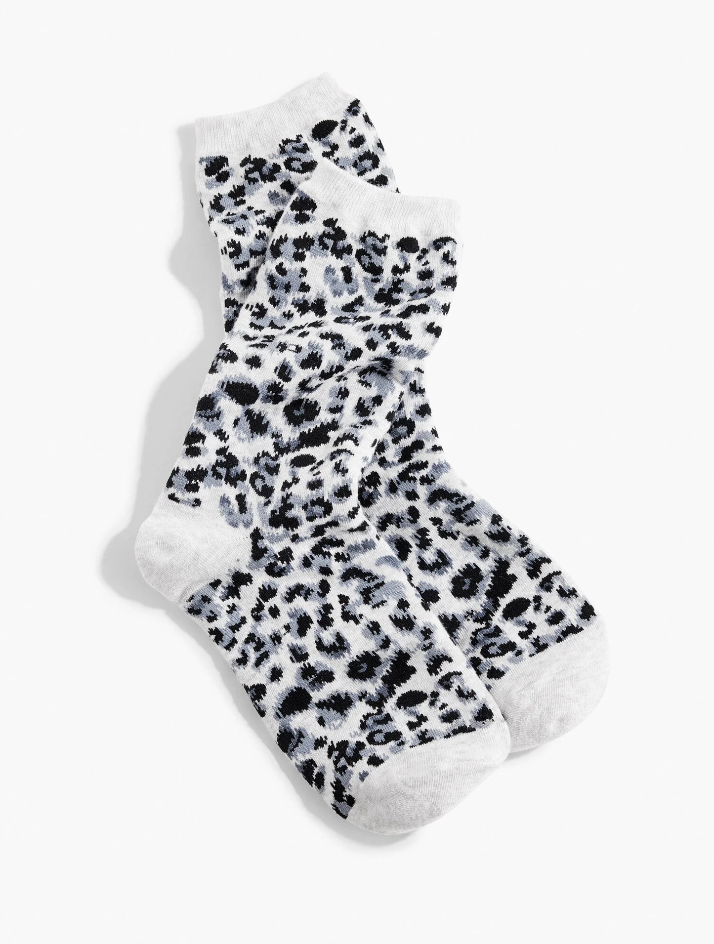 Snow Leopard Trouser Socks