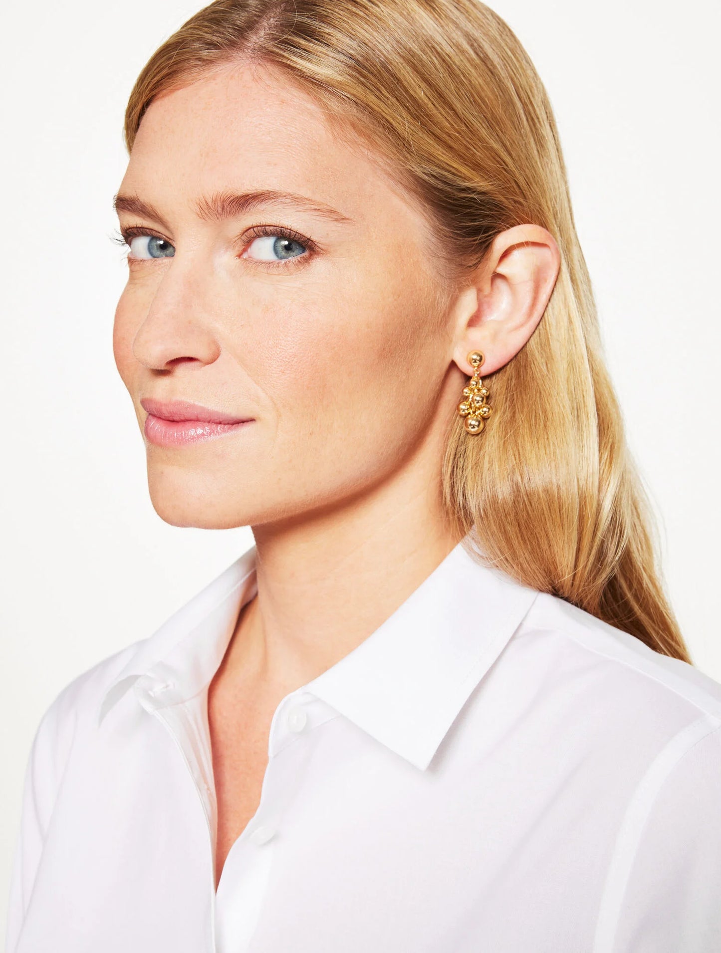 Cluster Garland Drop Earrings