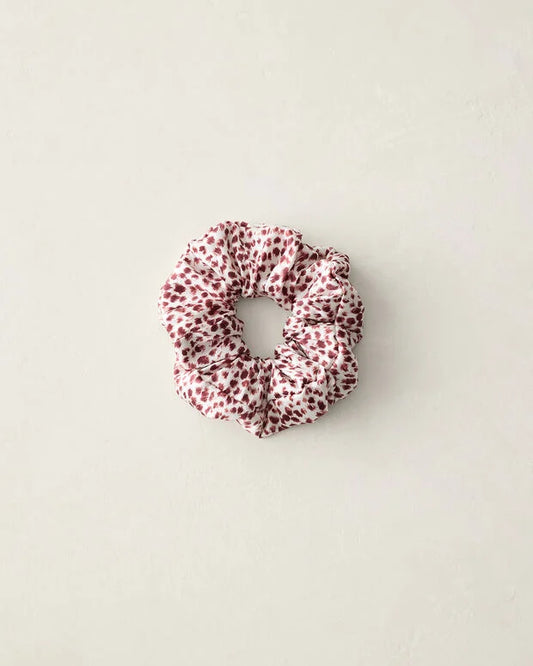 Washable Silk Animal Dot Scrunchie