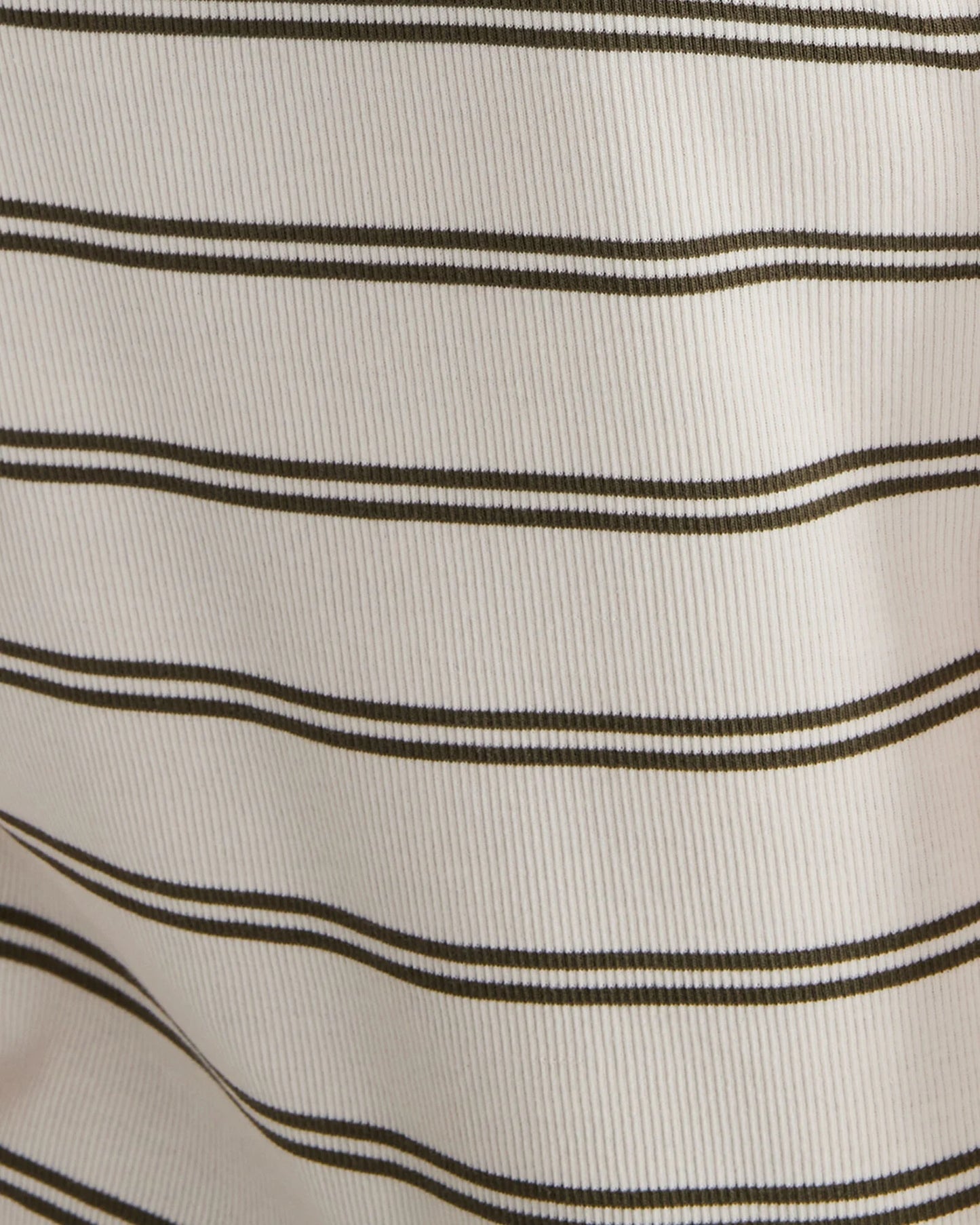 Essential Organic Cotton Double Stripe Racerback Tank