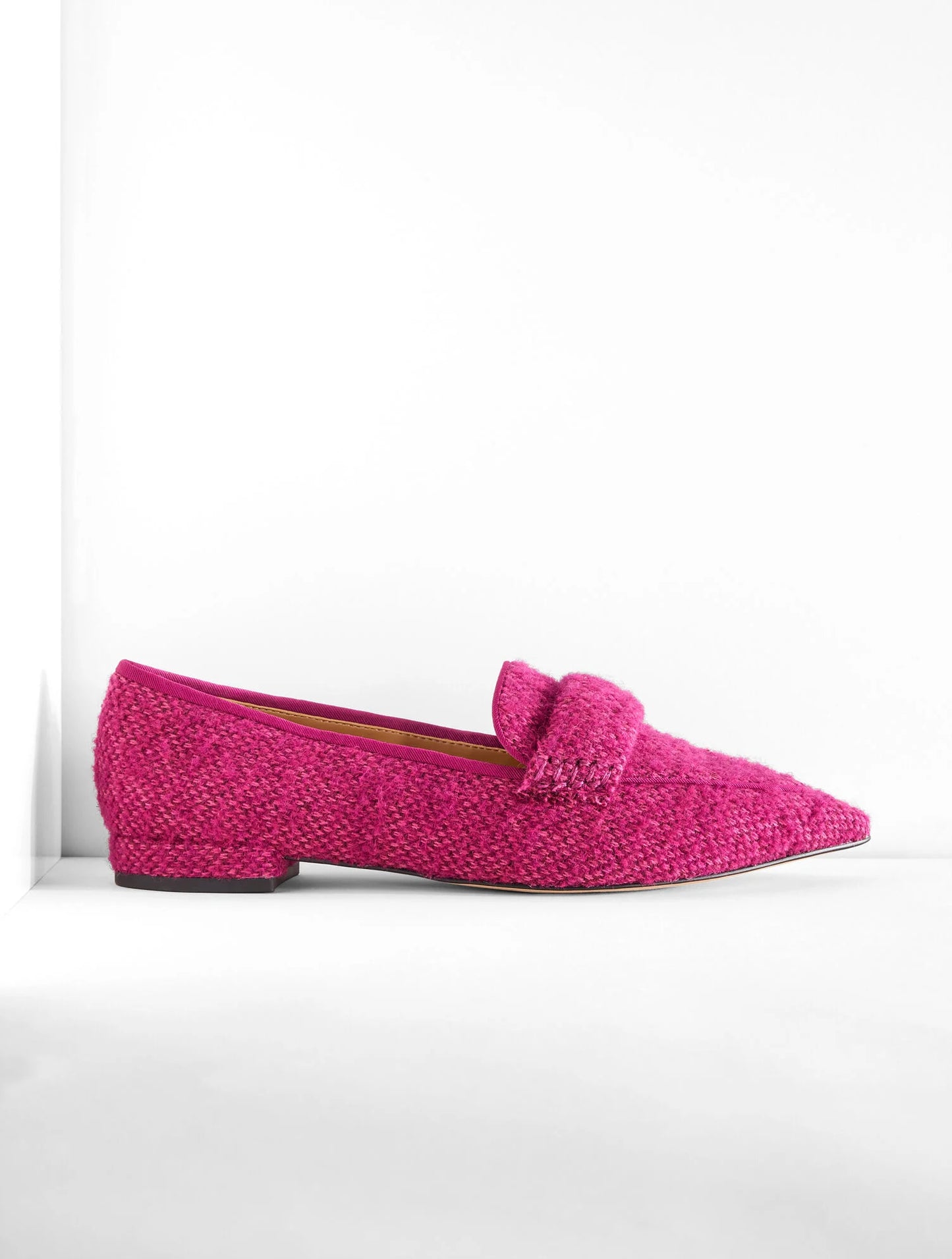 Scarlet Tweed Pointed Toe Loafer