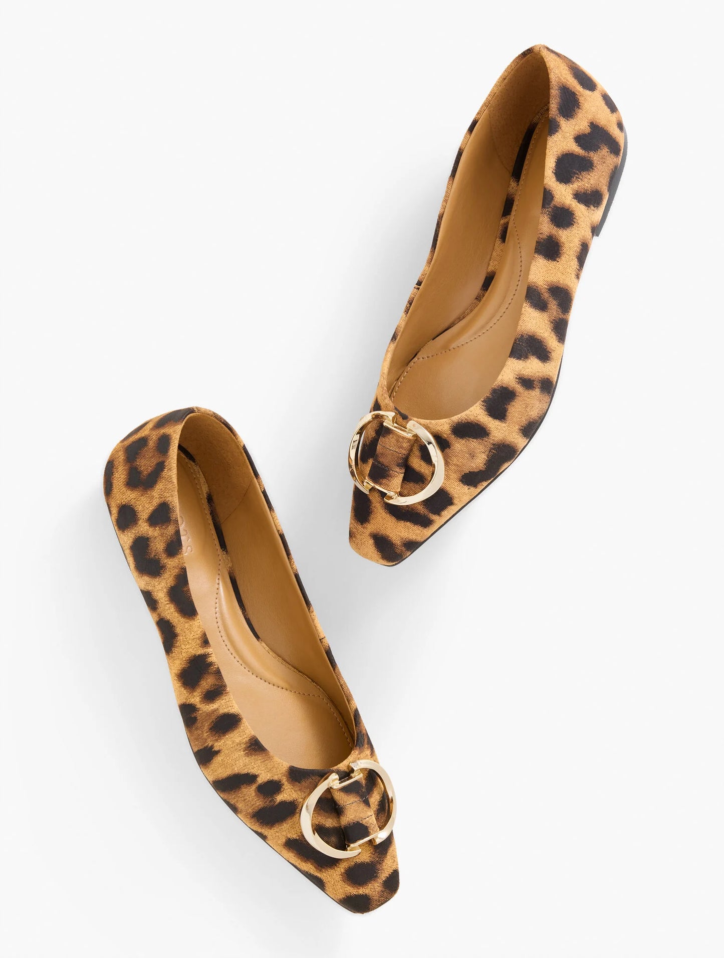 Whitley Ornament Suede Ballet Flats - Printed