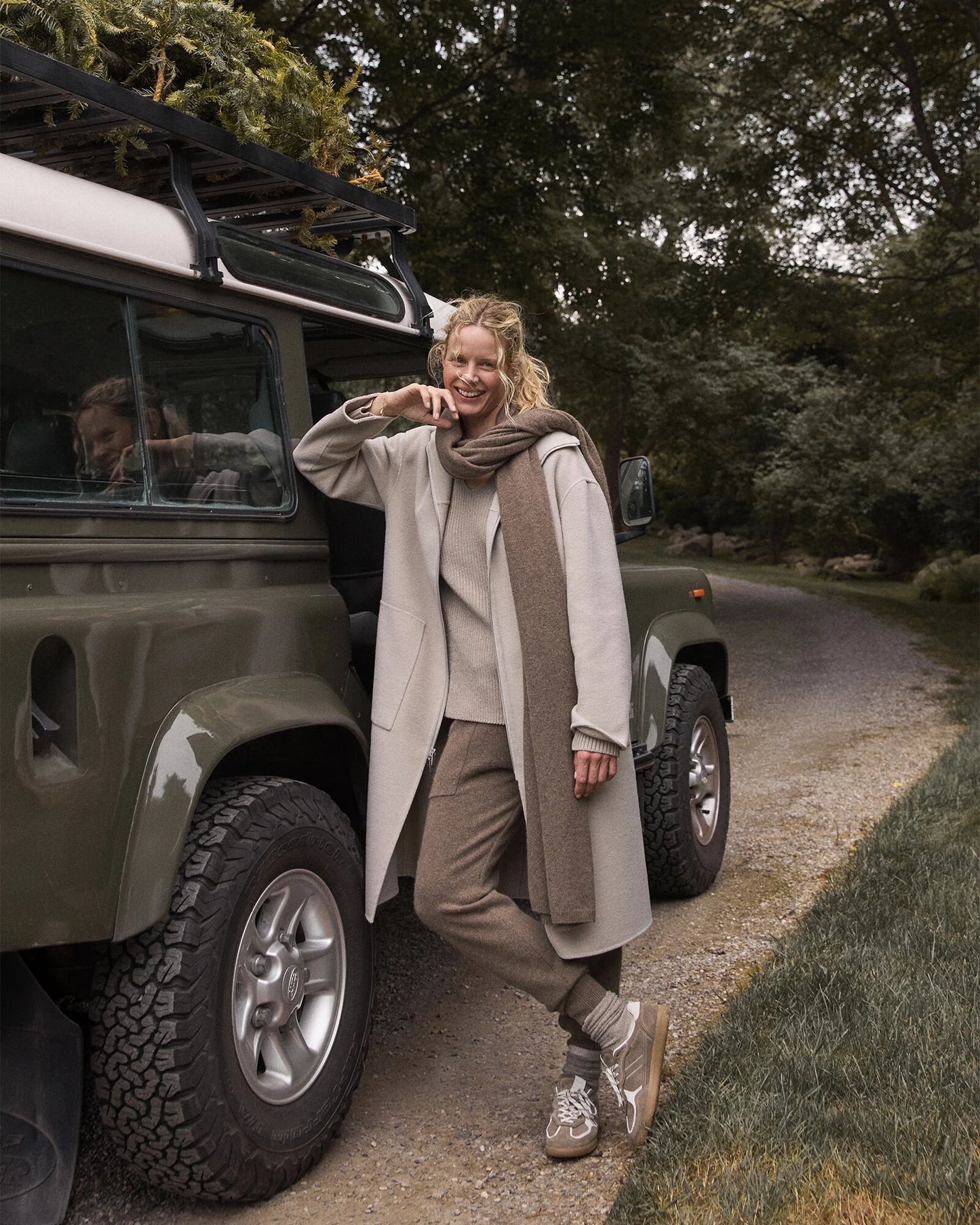 Cashmere Cargo Joggers