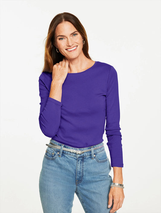 Long Sleeve Crewneck Tee