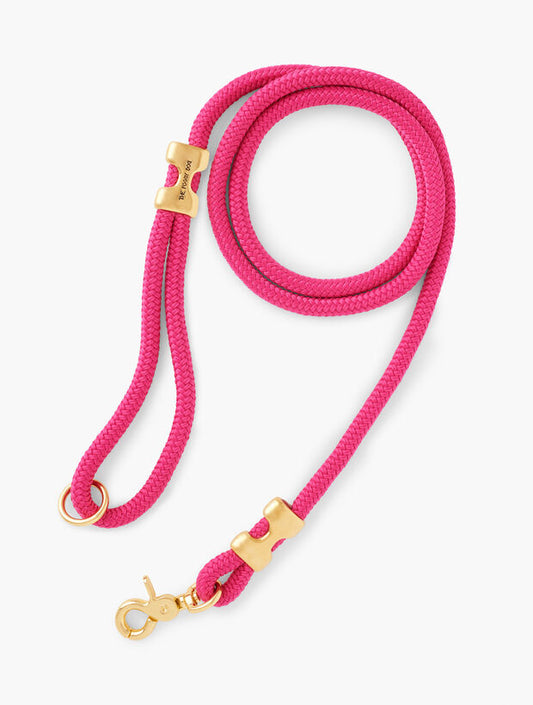 The Foggy Dog Hot Pink Marine Rope Dog Leash