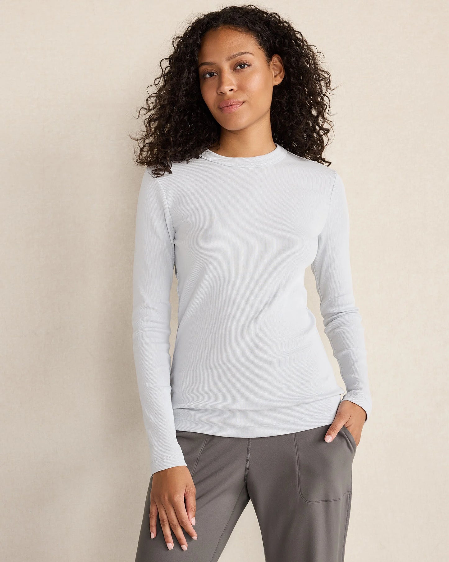 Essential Organic Cotton Long Sleeve Tee