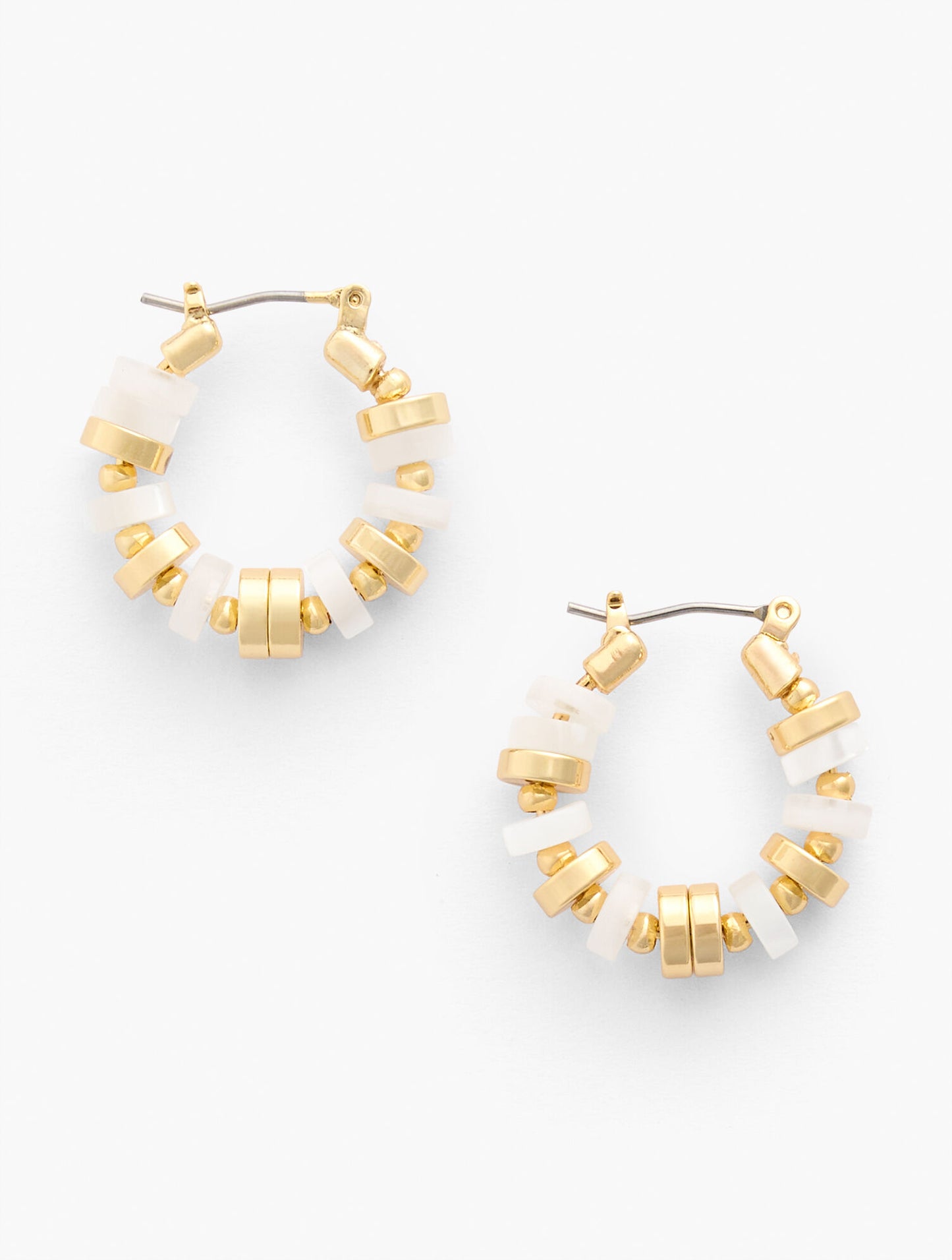 Reflections Beaded Hoop Earrings