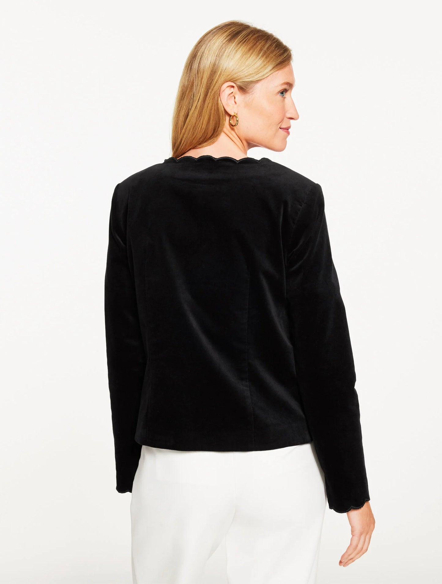 Stretch Velveteen Jacket