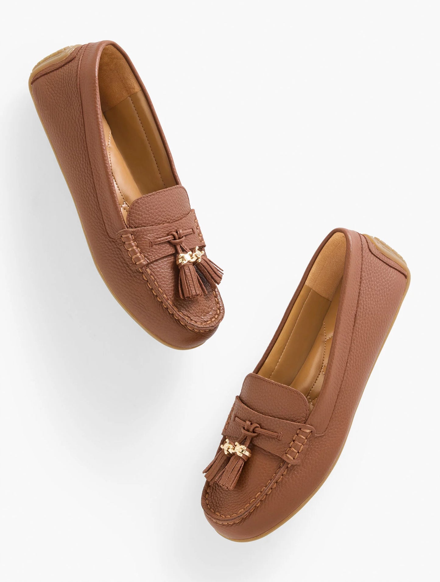 Arden Driving Loafers - Pebble Leather