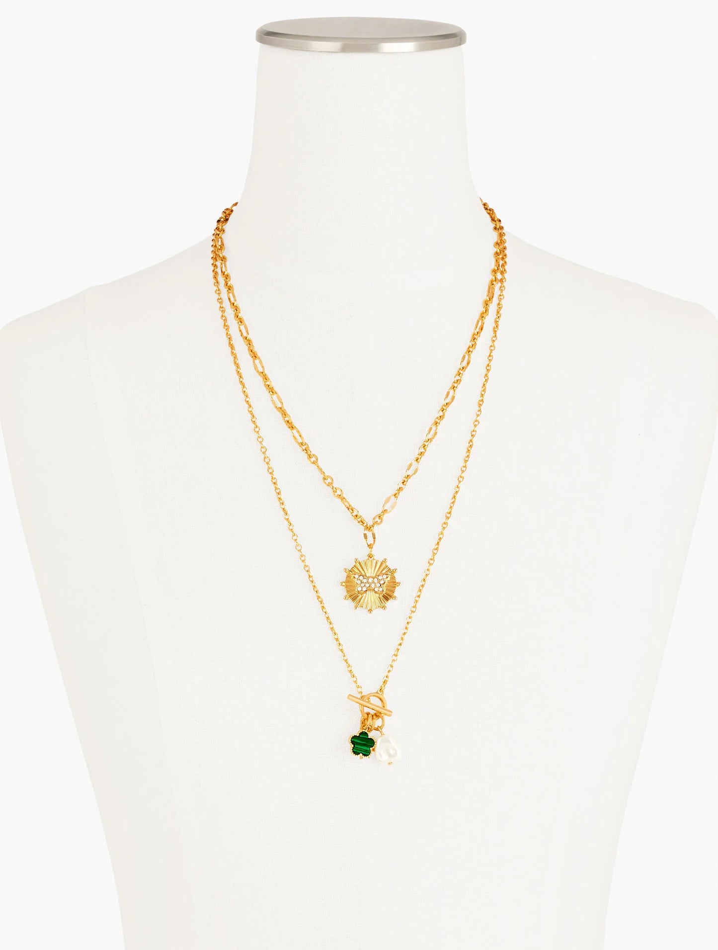 Spring Charms Layered Necklace