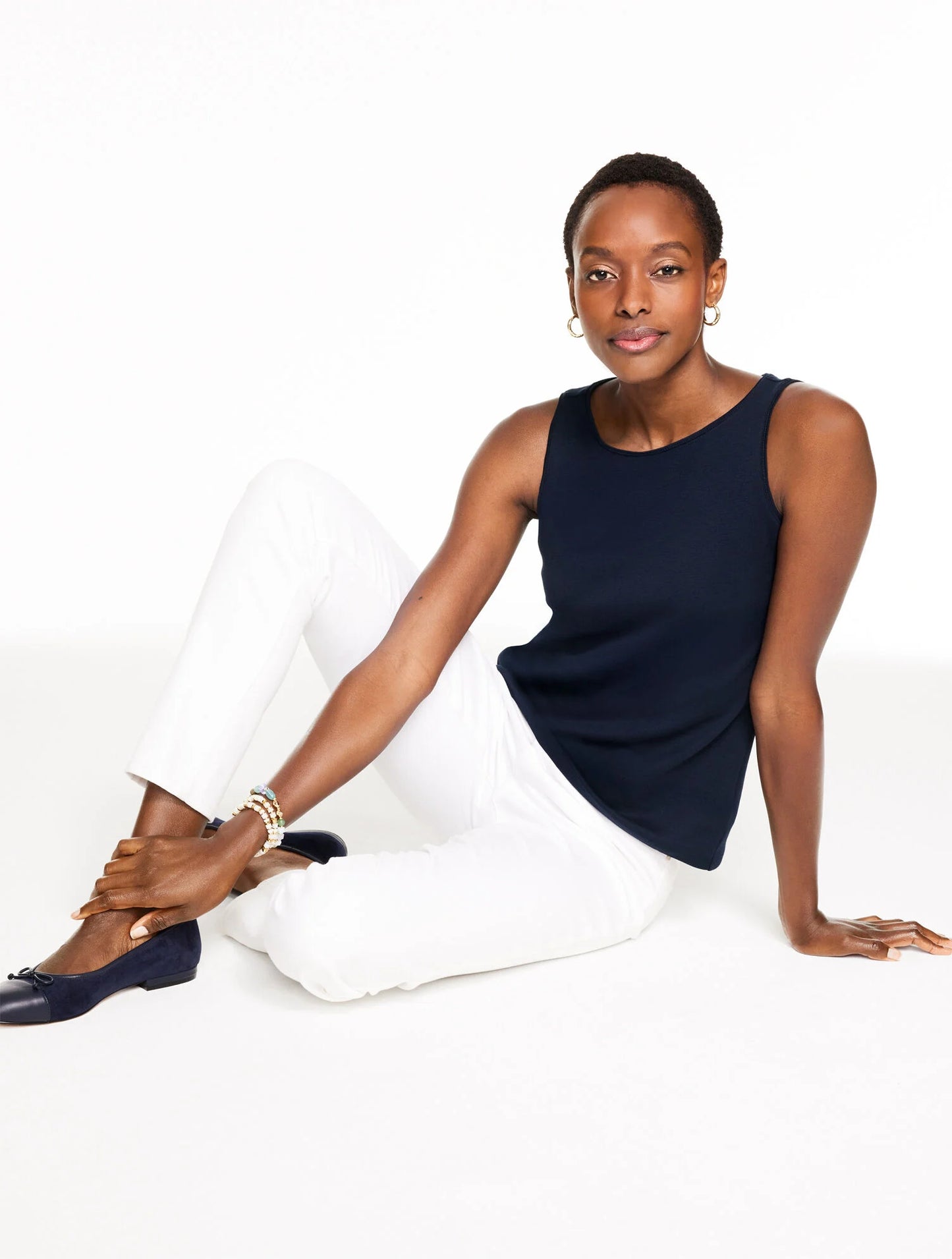 Bateau Neck Tank - Solids